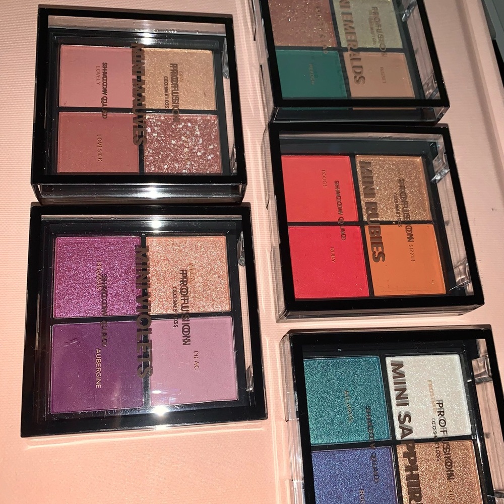 🆕✨ LOT OF 5: Holiday Eyeshadow Quads - Limited Edition - Profusion Cosmetics - Picture 5 of 11